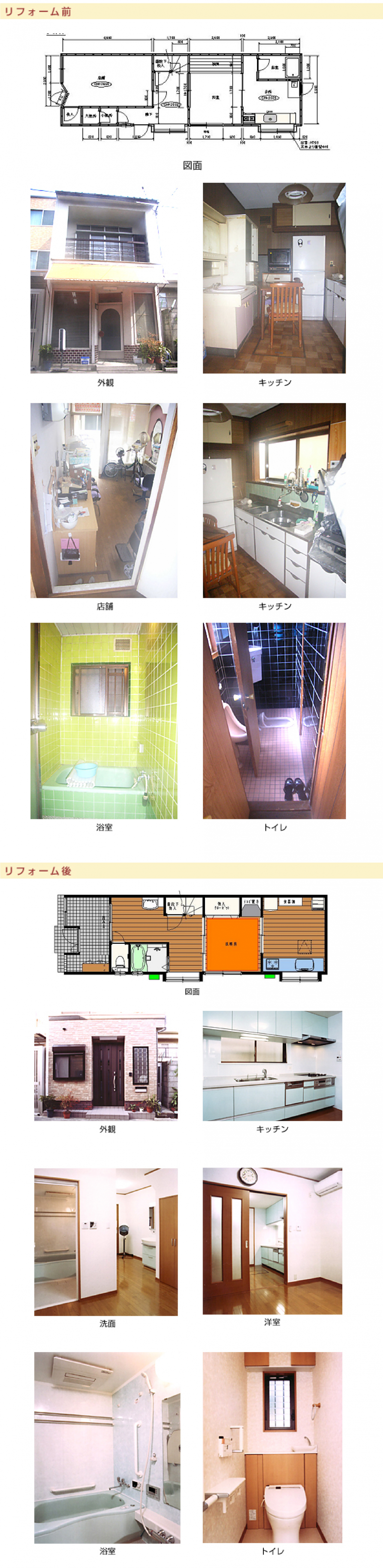 1階全面改装工事(大阪市阿倍野区)
